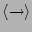 $\langle\rightarrow\rangle$